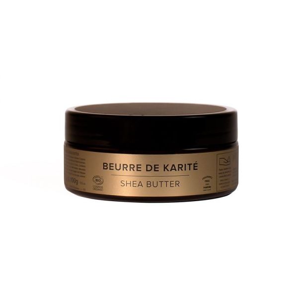 Beurre Végétal de Karité Bio & brut - 100g - Najel