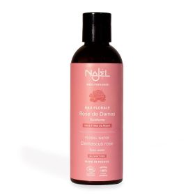 Eau Florale de Rose de Damas (Hydrolat) - 200 ml - 100% Naturelle - Najel