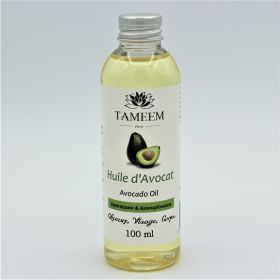 Huile d'Avocat (Avocado Oil) - 100 ml - 100% Naturelle - Tameem