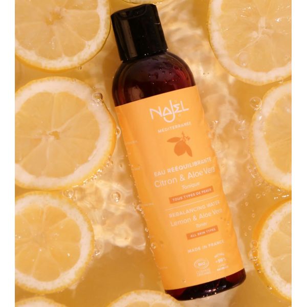 Hydrolat Citron et Aloe Vera Bio - 200 ml - Najel
