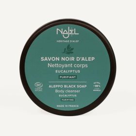 Savon noir d'Alep à l'Eucalyptus Bio - 180 g - Najel