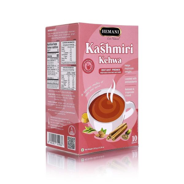 Thé du Cachemire - Pink Tea - Riche en anti-oxydants, Glycémie - 20 sachets - Hemani