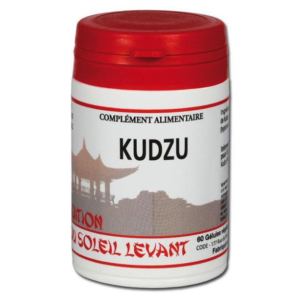 Kudzu (Sevrage anti-alcool, tabac) - 60 gélules - Tradition du Soleil Levant