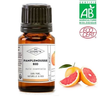 Huile essentielle de Pamplemousse BIO (AB) 10 ml - MyCosmetik MyCosmetik - 1