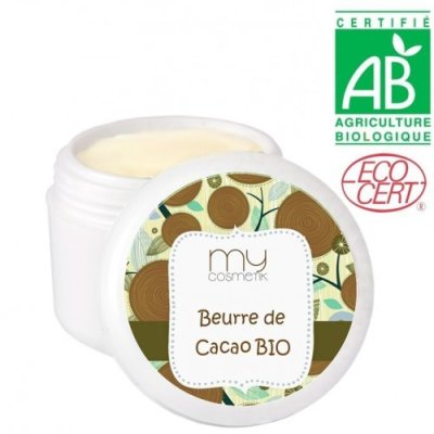 Beurre de Cacao BIO (AB) - 100 ml - MyCosmetik