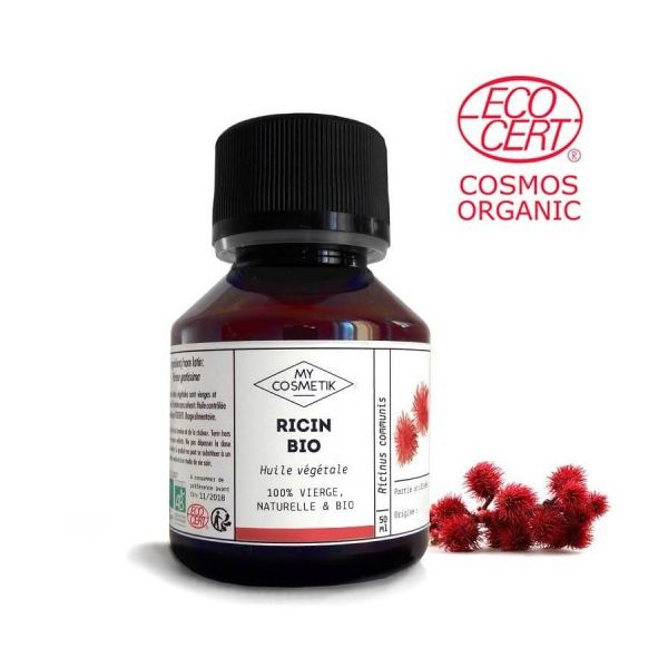 Huile de Ricin BIO (AB) 125 ml - MyCosmetik
