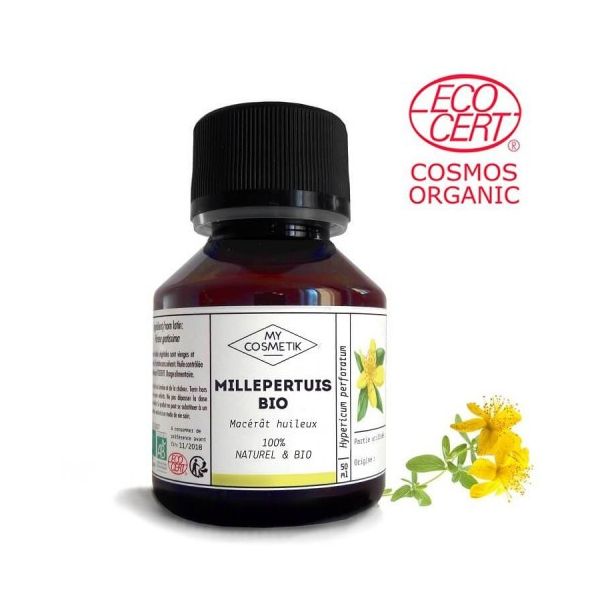 Macérât huileux de Millepertuis BIO (AB) 125 ml - MyCosmetik