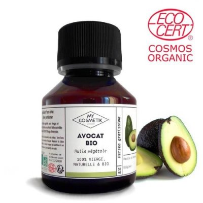 Huile d'Avocat BIO 50 ml - MyCosmetik
