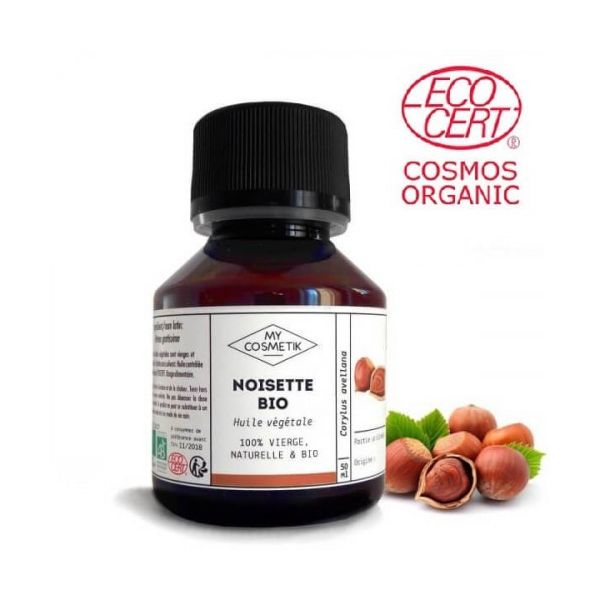 Huile de Noisette BIO (AB) 125 ml - MyCosmetik