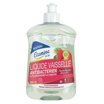 Liquide Vaisselle Bio Antibactérien – 500 ml – Étamine du Lys