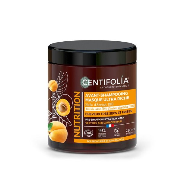 Masque Bio Nutrition extrême Multi-usages - 250 ml - Centifolia