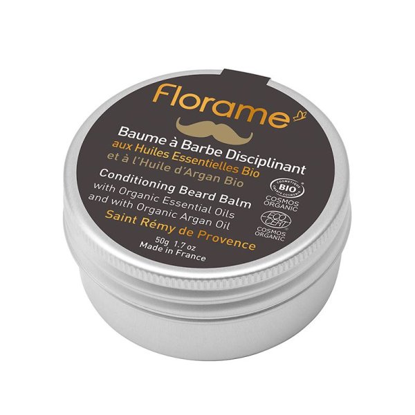 Baume à Barbe Disciplinant Bio - Nourrit, Structure & Parfume - 50g - Florame