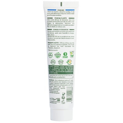 Crème à raser Bio - Hydratante & Apaisante (peaux sensibles) - 50% Aloé Vera - 100ml - Pur'Aloé