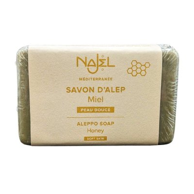 Savon d'Alep Bio au Miel - 100g - Najel