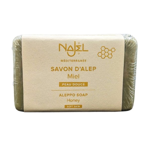 Savon d'Alep Bio au Miel - 100g - Najel