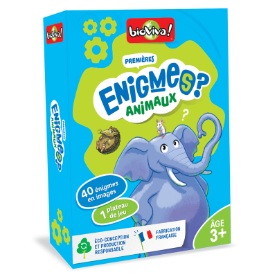 Mes Premières Enigmes ? Animaux - Dès 3 ans - BioViva