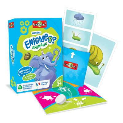 Mes Premières Enigmes ? Animaux - Dès 3 ans - BioViva