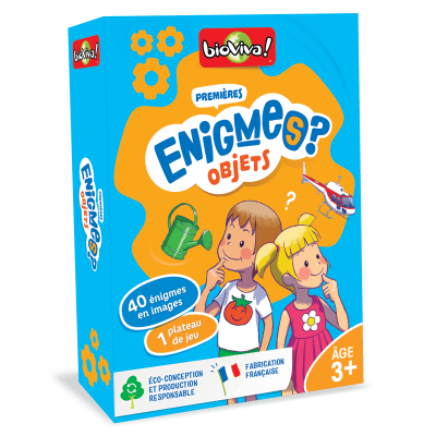 Mes Premières Enigmes ? Objets - Dès 3 ans - BioViva
