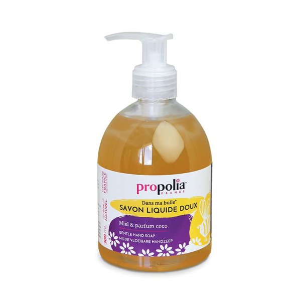Savon Mains Doux Miel et Coco - 300 ml - Propolia