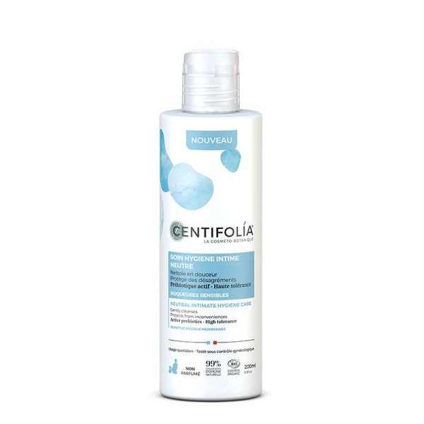 Soin Hygiène Intime Neutre certifié Bio – 200ml – Centifolia