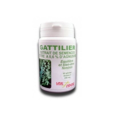Gattilier extrait 250mg - 60 gélules - Vital Osmose