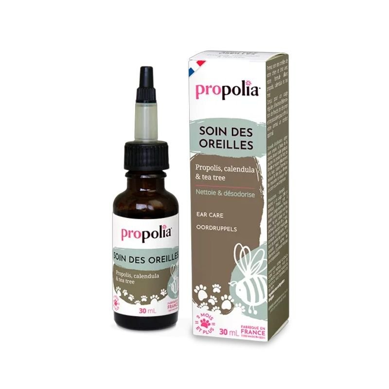 Soin des Oreilles Chien & Chat Propolis Bio et Calendula - 30 ml - Propolia