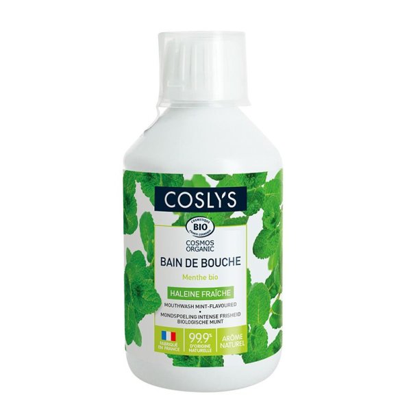 Bain de bouche Menthe certifié bio - 250 ml - Coslys