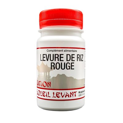 Levure de riz rouge - 60 gélules - Tradition du Soleil Levant