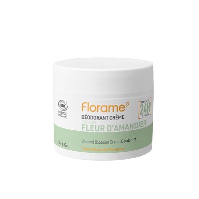 Déodorant Crème Bio - Fleur d’Amandier – 50 g – Florame