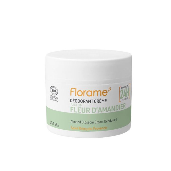 Déodorant Crème Bio - Fleur d’Amandier – 50 g – Florame