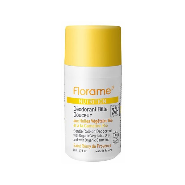 Déodorant Douceur Bio Roll-On (bille) - 50 ml - Florame