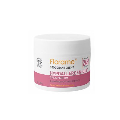 Déodorant Crème Hypoallergénique Bio - 50 g - Florame