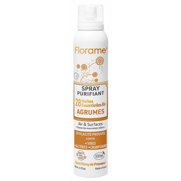 Spray Purifiant Agrumes Bio - 180 ml - Florame