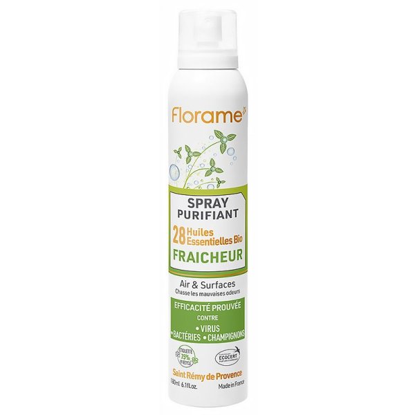 Spray Purifiant Fraîcheur Bio - 180 ml - Florame