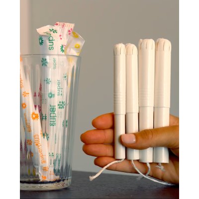 Tampon en Coton Bio avec Applicateur - 16 unités - Silvercare