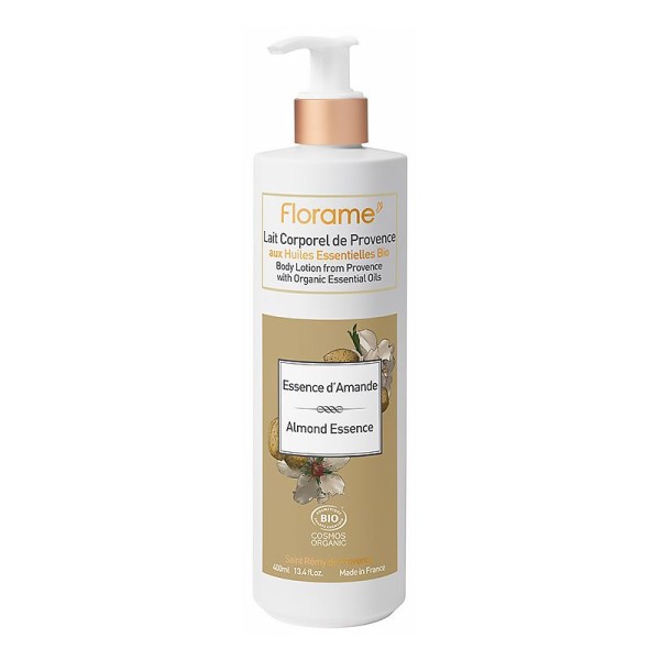 Lait Corporel Essence d’Amande Bio – 400 ml – Florame