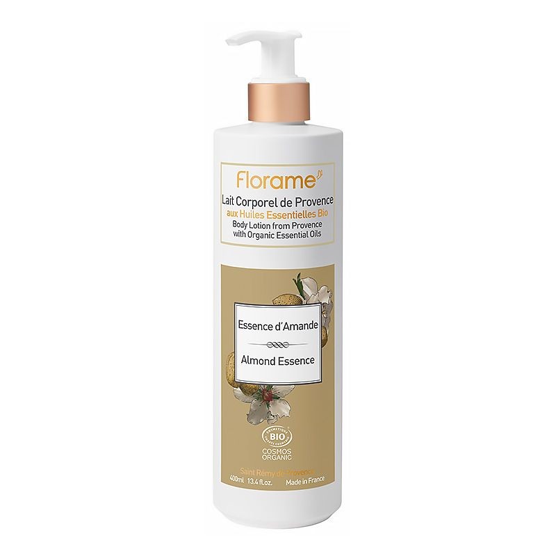 Lait Corporel Essence d’Amande Bio – 400 ml – Florame