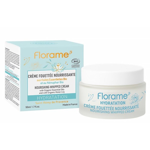 Crème Fouettée Nourrissante Bio – 50 ml – Florame