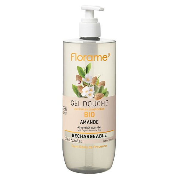 Gel Douche Amande Bio – 750 ml – Florame