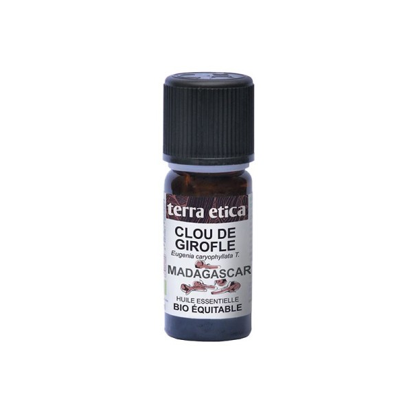 Huile essentielle de clou de girofle BIO (AB) 10 ml - Terra Etica