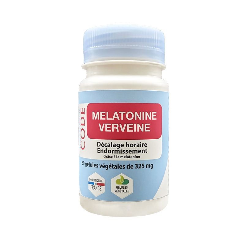 Mélatonine Verveine - 60 gélules - Laboratoire Code