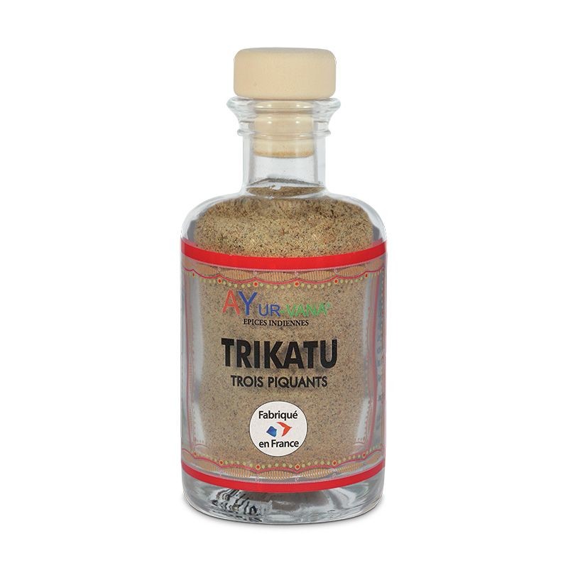 Trikatu Trois piquants - Epices indiennes - 50 g - Ayur-Vana