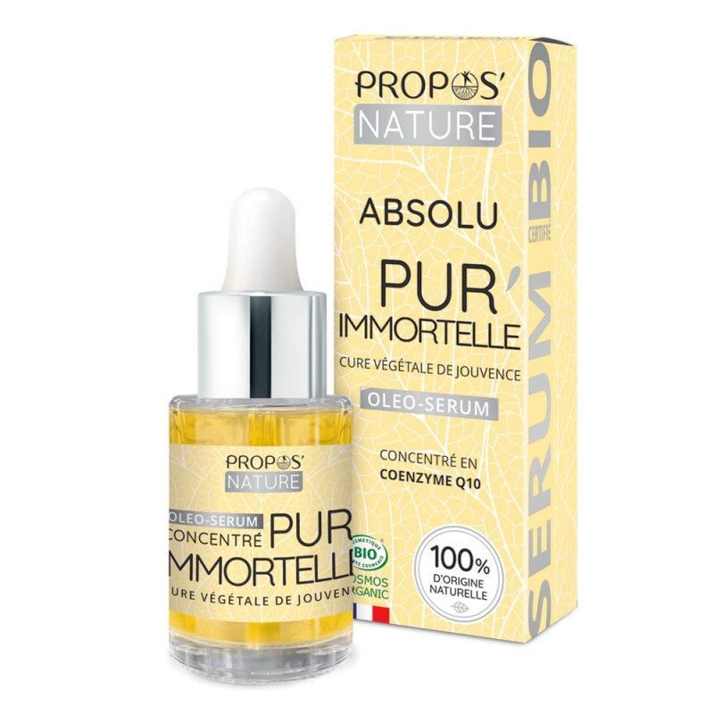 Sérum Absolu Pur'Immortelle Bio - 30 ml - Propos'Nature