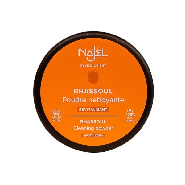 Ghassoul en poudre pour cheveux et corps 150g - Najel