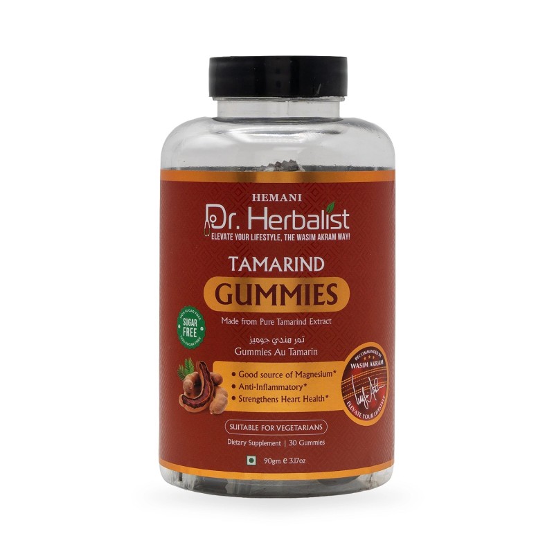 Gummies Tamarin (Tamarind) - Magnésium & Anti-inflammatoire - 30 Gommes - Dr Herbalist Hemani