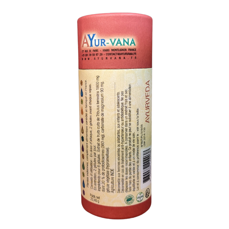 Tribulus (Extrait) - 60 gélules - AYur-Vana