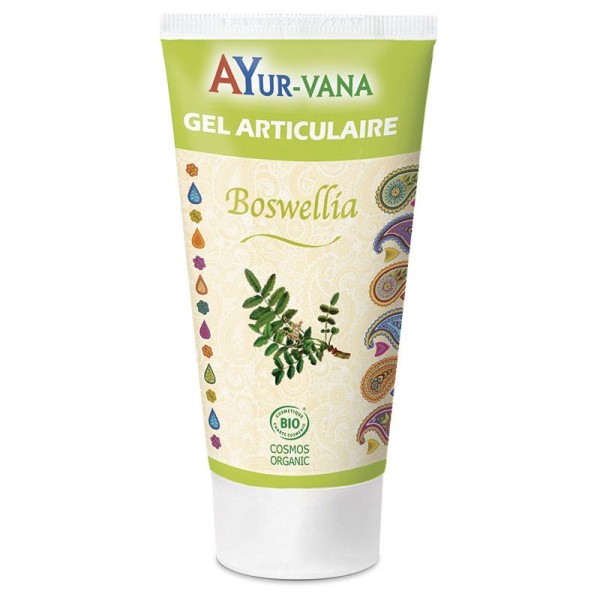 Gel Articulaire au Boswellia Certifié Bio - 75 ml - Ayur-Vana