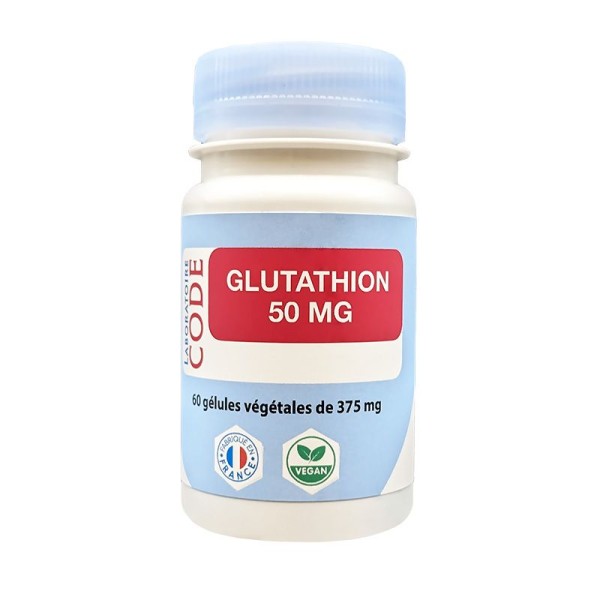 Glutathion - 60 gélules - Laboratoire Code