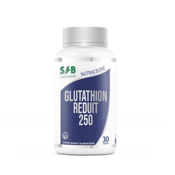 Glutathion Réduit 250 mg - 30 Gélules - SFB Laboratoires