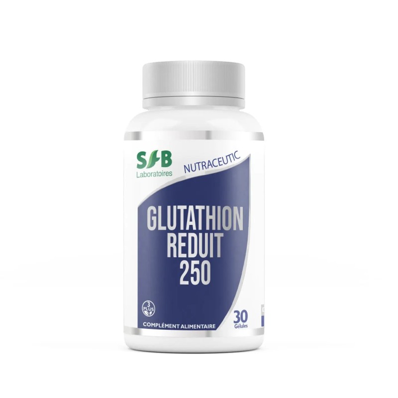 Glutathion Réduit 250 mg – 30 gélules végétales SFB Laboratoires | Antioxydant puissant